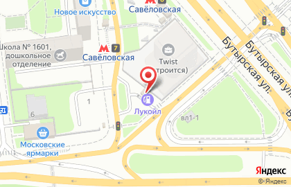 ЕКА на Бутырской улице на карте