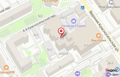 Центр Аудитов на Верхней Красносельской улице на карте
