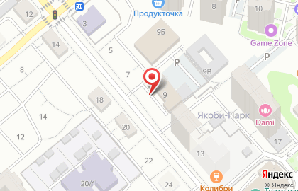 Банно-прачечный трест в Свердловском районе на карте
