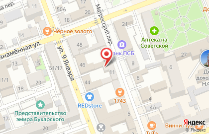 Всероссийский центр трудоустройства населения, ООО Антей в Матросском переулке на карте