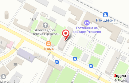 Микрокредитная компания ДеньгиАктив на Железнодорожной улице на карте