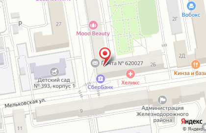 Семь ключей на Мельковской улице на карте