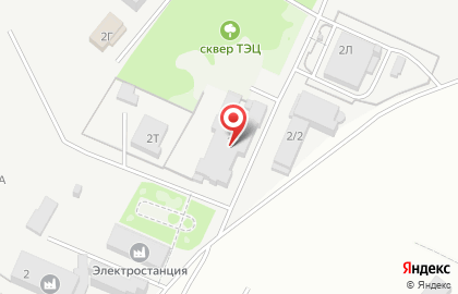 ТЭЦ-1 на улице Лебедева на карте