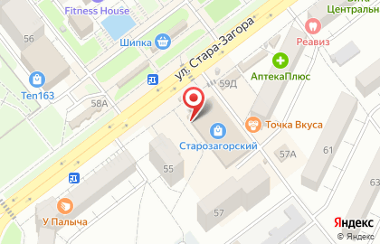 Киоск по продаже фруктов и овощей в Самаре на карте