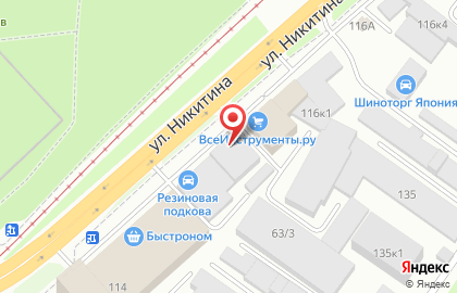 Торговая компания ТМТ-Сибирь в Октябрьском районе на карте
