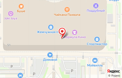Салон связи МегаФон на Петергофском шоссе на карте