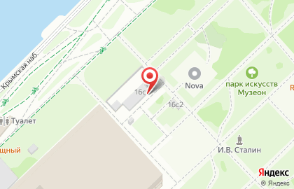 Магазин Обои на Крымской набережной на карте