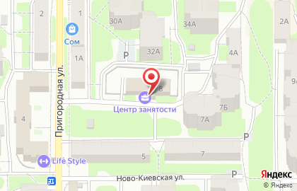 Центр занятости населения г. Смоленска в Смоленске на карте