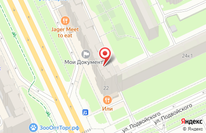 Парикмахерская на проспекте Большевиков, 8 к1 на карте