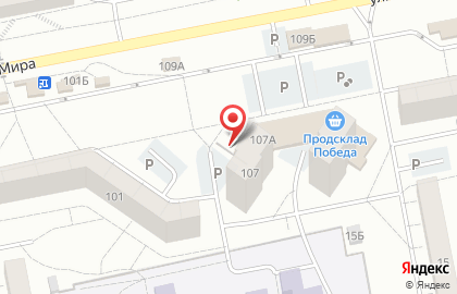 ЗАО Спецнефтеремонт на улице Мира на карте