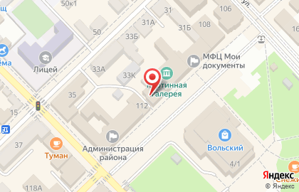 Агентство недвижимости Просторы на Октябрьской улице на карте
