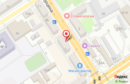 Торговая компания Окна-Профи в Железнодорожном районе на карте
