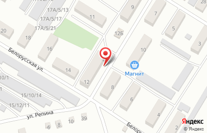 Магазин Кнопочка на Белорусской улице на карте