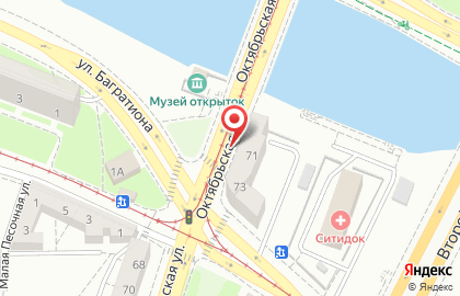 Внешпромбанк на Октябрьской улице на карте