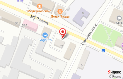 Многопрофильная фирма Омега на улице Ленина на карте