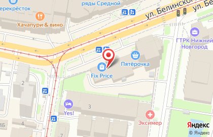 Микрокредитная компания Финанс НН в Нижнем Новгороде на карте