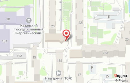 Компания информационных технологий IT сервис в Ново-Савиновском районе на карте