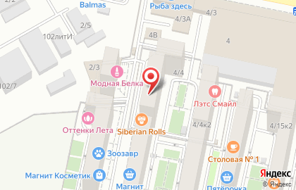 Компания по установке натяжных потолков Dizzaro на улице Селезнева на карте