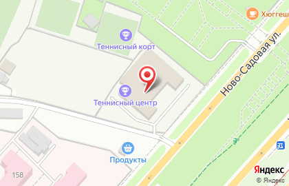 Островок на Ново-Садовой улице на карте
