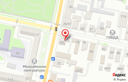 Муниципальный архив на Революционной улице на карте