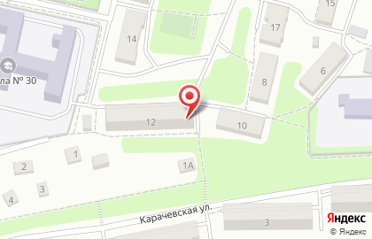 Благотворительная организация Новый день на Карачевской улице на карте