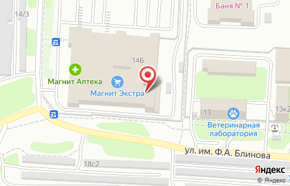 ОАО Банкомат, Московский Индустриальный Банк в Ленинском районе на карте