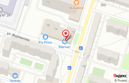 Салон мебели в Твери на карте