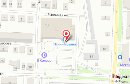 Магазин одежды и обуви Планета в Казани на карте