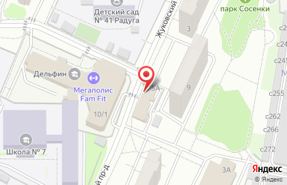 Магазин овощей и фруктов в Москве на карте