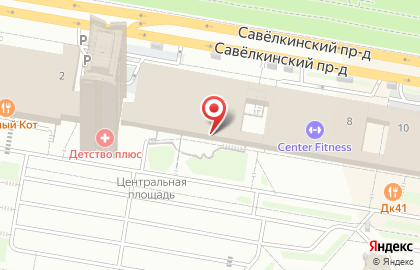 Служба курьерской доставки СберЛогистика в Зеленограде на карте