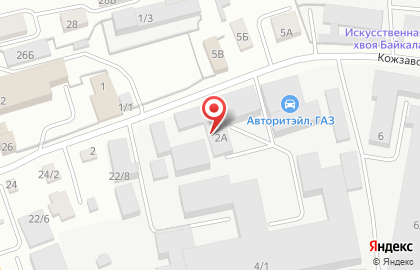 Торгово-производственная компания Жасмин-Байкал на Кожзаводской улице на карте