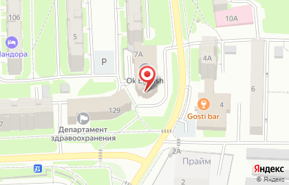 Служба заказа индивидуального трансфера на карте