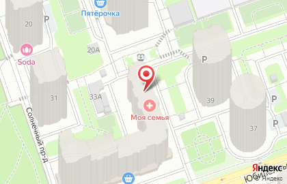 Магазин Мясницкий ряд на Юбилейном проспекте в Реутове на карте