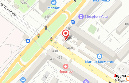 Центр микрофинансирования Деньги сразу в Краснооктябрьском районе на карте