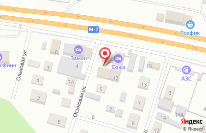 Столовая в Казани на карте