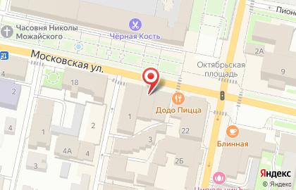 Ломбард Комиссионный отдел на Московской улице на карте