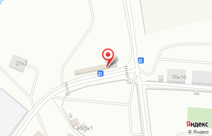 Октябрьский район Киоск по продаже фруктов и овощей в Октябрьском районе на карте