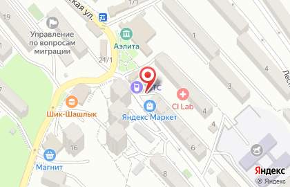 Салон продаж и обслуживания МТС на Ворошиловской улице на карте