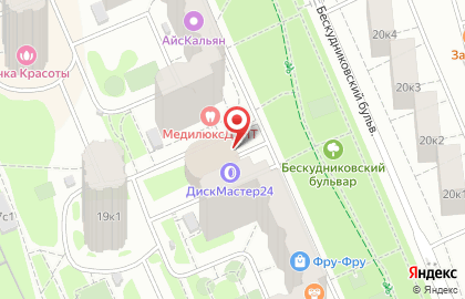 Автоателье Автокожа на Бескудниковском бульваре на карте