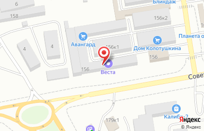 Мебельная компания на Советской улице на карте