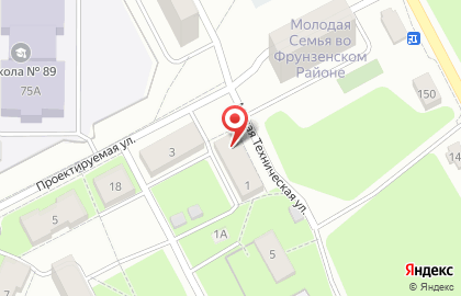 Продуктовый магазин Сытый муж в Фрунзенском районе на карте