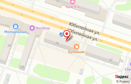 Магазин Конфетка на Юбилейной улице на карте
