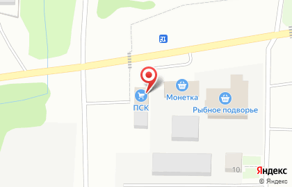 Магазин хозяйственных товаров на ул. Строителей, 12 на карте