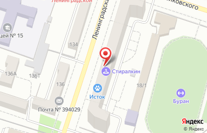 Ольга на улице Ленинградской на карте