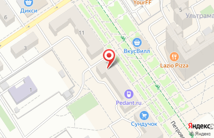 Торгово-производственная компания Евротехпласт №1 в Лосино-Петровском на карте