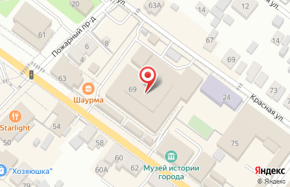 Булочная Каравай-СВ "Михайловский" на карте