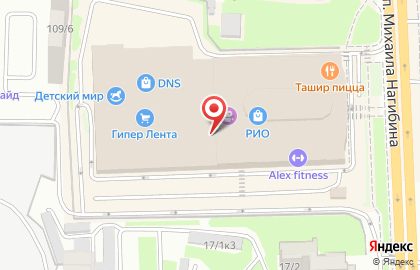 Ресторан японской и азиатской кухни Mybox на проспекте Михаила Нагибина, 17 на карте