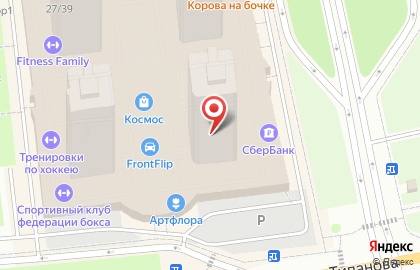 MerlinLux на проспекте Космонавтов на карте