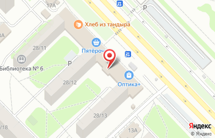 Магазин печатной продукции на Автозаводском проспекте на карте