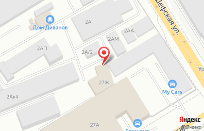 Аквамарин на улице Старых Большевиков на карте